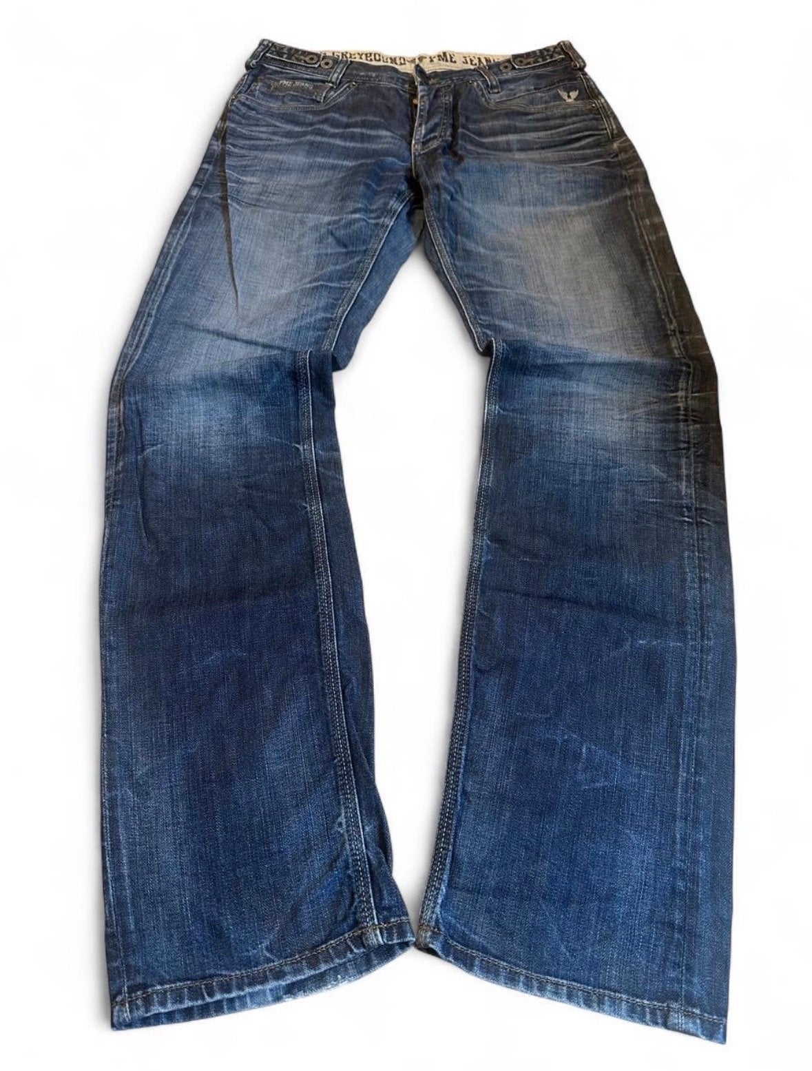 PME Legend Greyhound Straight Leg Jeans W34 L36, Ophalen of Verzenden, Gedragen, Blauw, W33 - W34 (confectie 48/50)