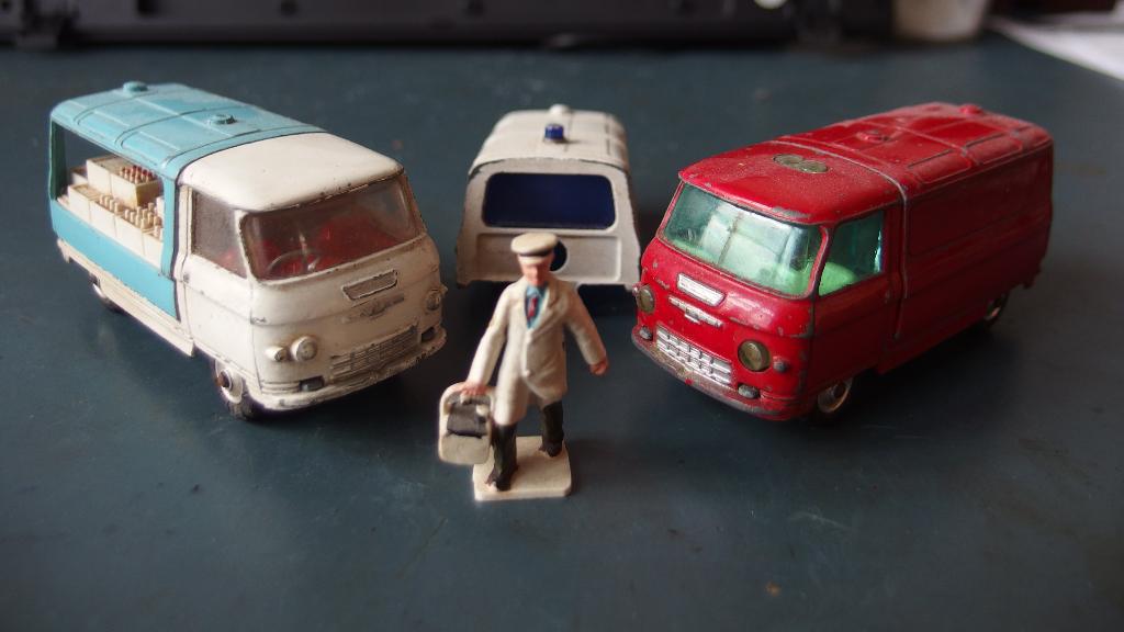Corgi Toys GS 24 Constructorset Commer Chassis 60's., Ophalen of Verzenden, Gebruikt, Bus of Vrachtwagen, Corgi