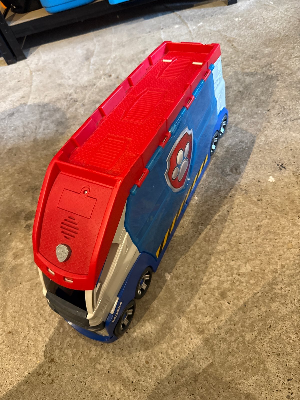 Paw Patrol Vrachtwagen - Avontuurlijke Speelset met geluid, Ophalen, Gebruikt
