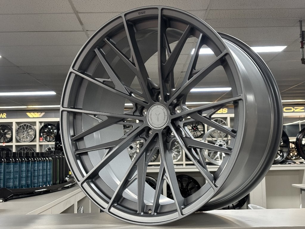 YANAR FORGED YF.06 21 INCH BREEDSET BMW M5 F90 M8 COMP, Velg(en), 285 mm, Nieuw, Personenwagen