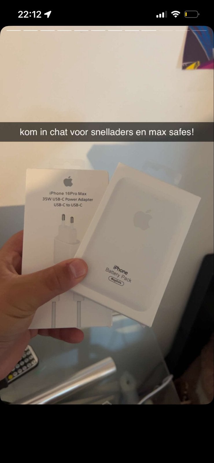 Apple iPhone USBC Snellader & Mac Safe, USB-C, Adapter, Nieuw, Apple