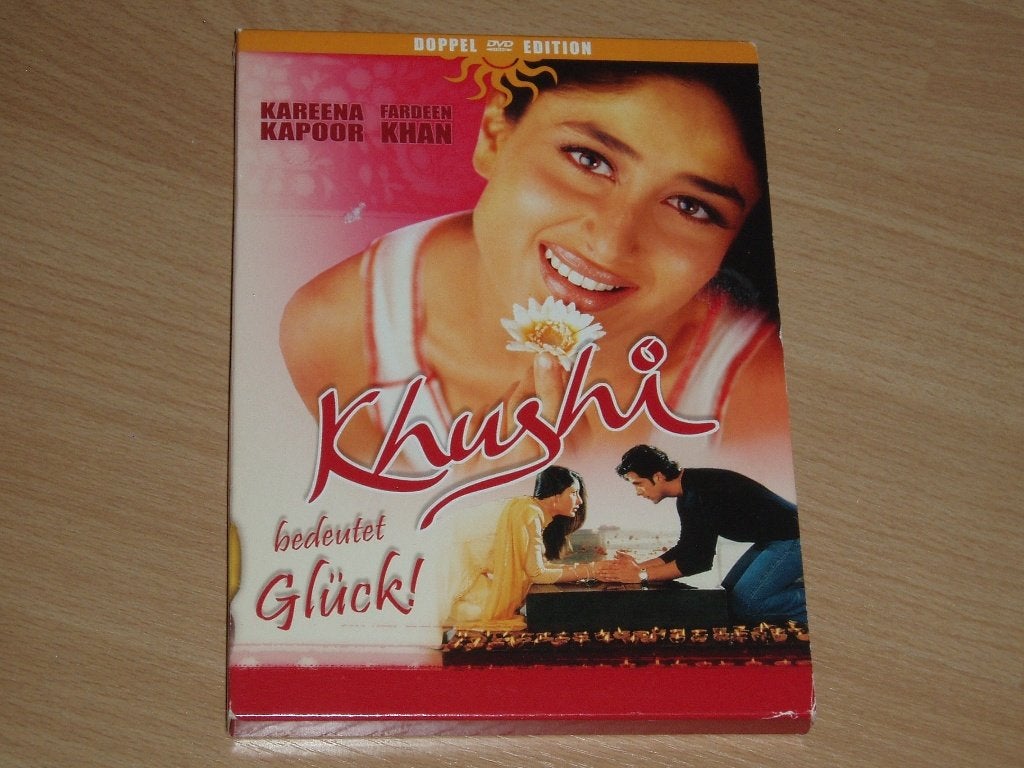 2 Dvd Khushi + poster , Bollywood films, Alle leeftijden, Verzenden, Gebruikt
