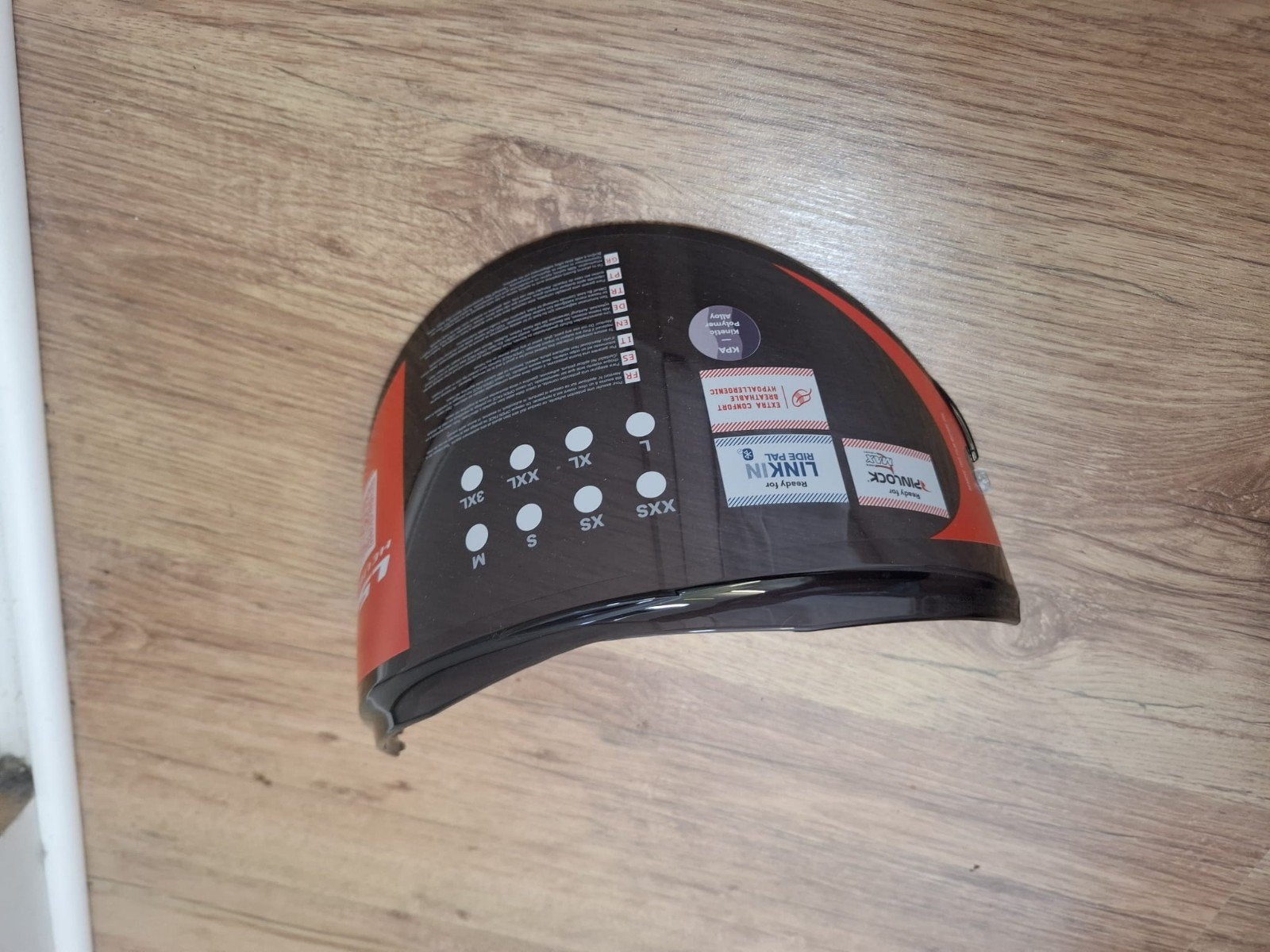 Motorhelm vizier met Pinlock voor diverse maten, Ophalen of Verzenden, Nieuw zonder kaartje, Dames