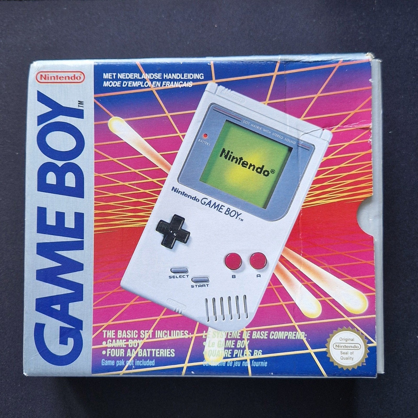Gameboy classic compleet in box zeer mooi, Spelcomputers en Games, Ophalen of Verzenden, Zo goed als nieuw, Game Boy Classic, Met games