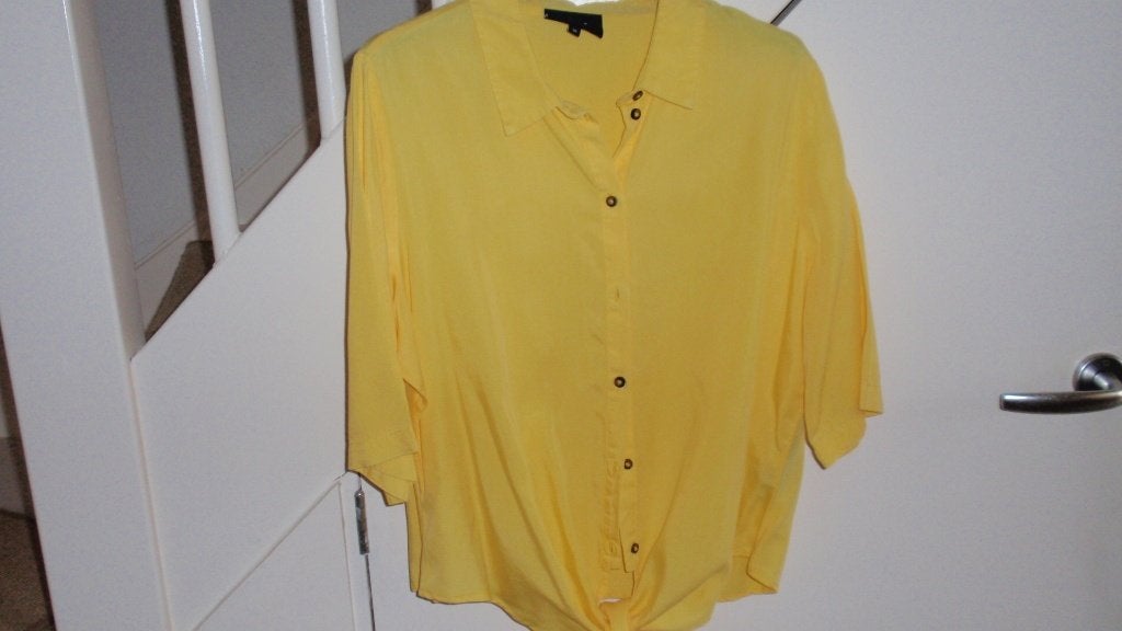 NIEUW Dames blouse OBJECT maat 38 geel katoen NIEUW, Kleding | Dames, Maat 38/40 (M), Geel, Object, Nieuw
