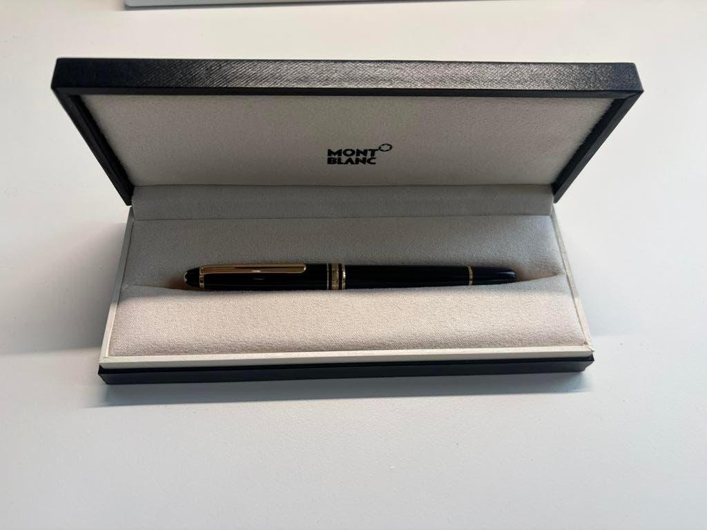 Montblanc Meisterstück Rollerball, Verzamelen, Met doosje, Ophalen of Verzenden, Zo goed als nieuw, Vulpen