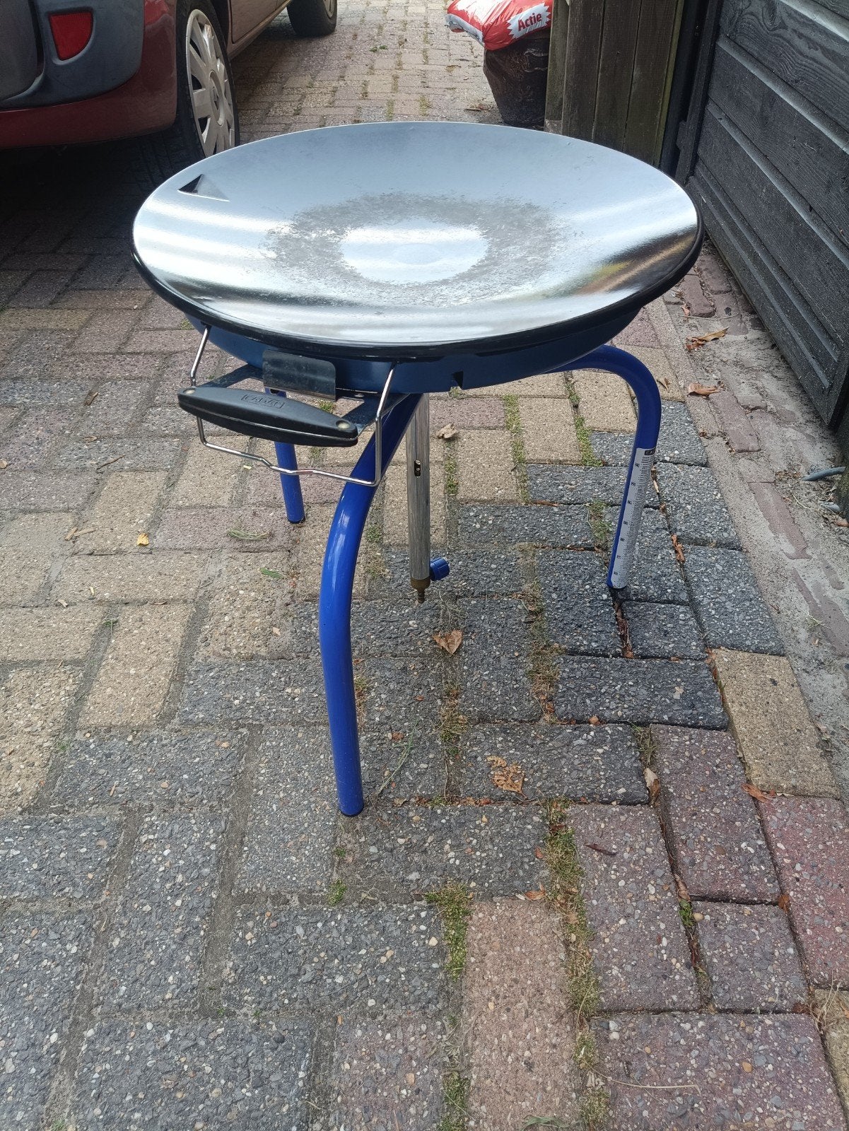 cadac skottel braai, Ophalen