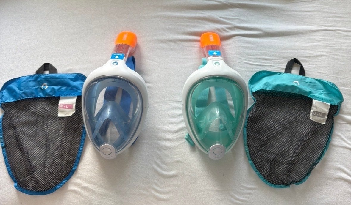 Decathlon Duikmasker - Snorkelmasker, Ophalen, Zo goed als nieuw, Duikbril of Snorkel