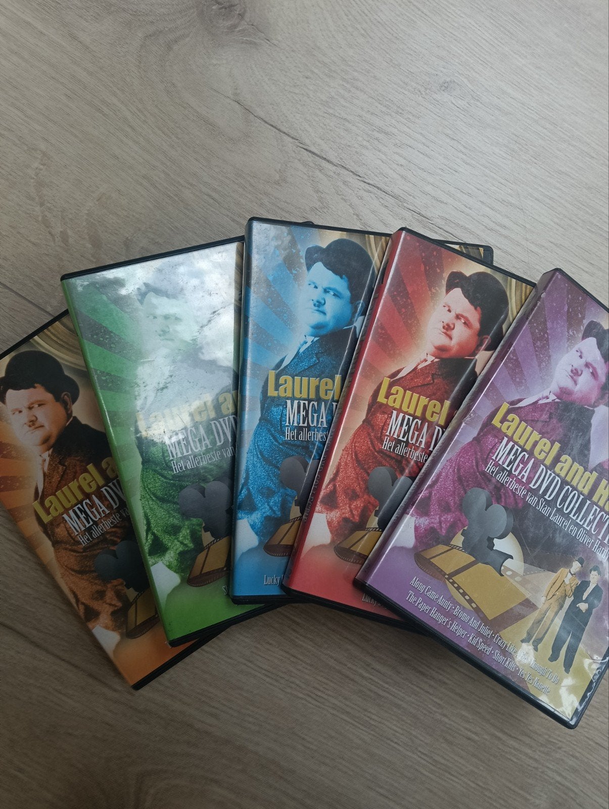 Laurel and Hardy Mega DVD Collectie, Alle leeftijden, Nederlands, Ophalen of Verzenden, Inclusief doosje