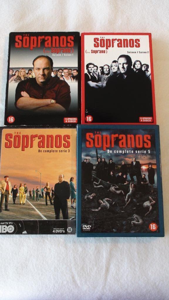 Sopranos seizoen 1 2 3 en 5, Cd's en Dvd's, Alle leeftijden, Boxset, Ophalen of Verzenden, Zo goed als nieuw