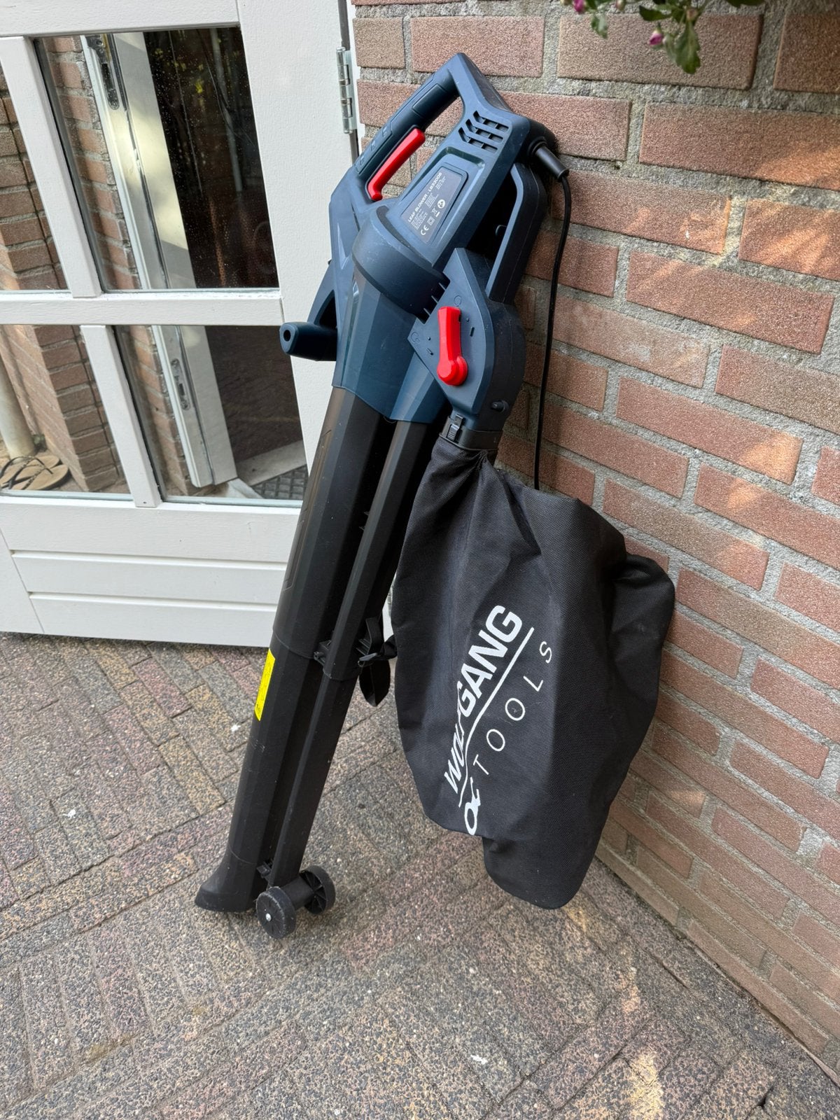 Wolfgang bladblazer, Ophalen, Gebruikt, Handgedragen, Met opvangzak
