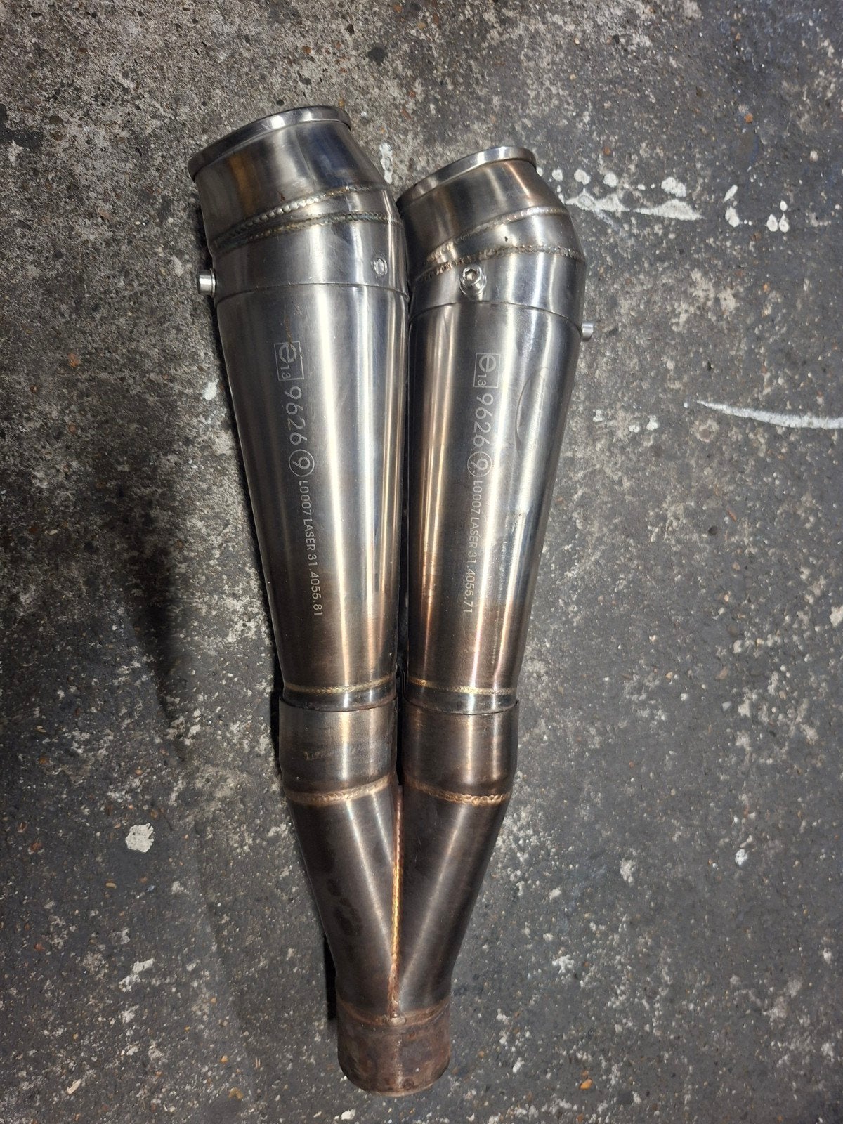 Te koop, Laser einddemper suzuki gsxr 600 - 750 K6-K9?, Ophalen of Verzenden, Gebruikt
