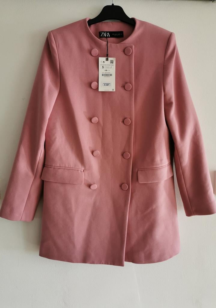 ZARA double-breasted jacketjas mt. S/M, Verzenden, Zara, Nieuw, Jasje