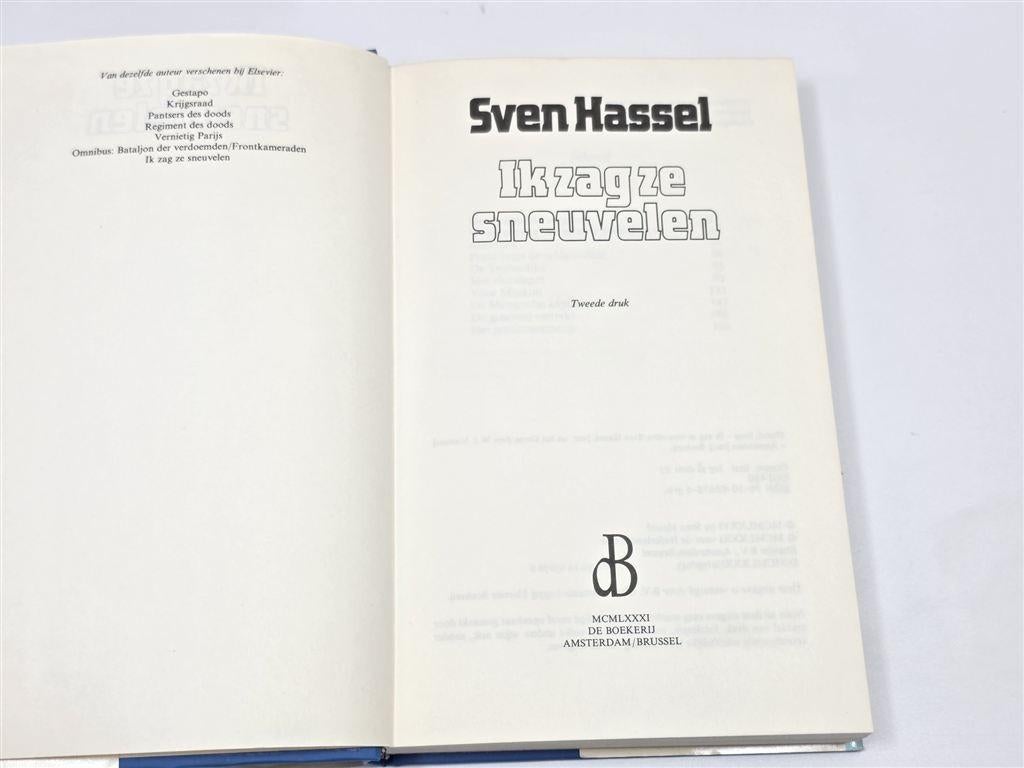 Ik Zag ze Sneuvelen — Sven Hassel WOII Oostfront, Boeken, Oorlog en Militair, Ophalen of Verzenden, Tweede Wereldoorlog, Gelezen