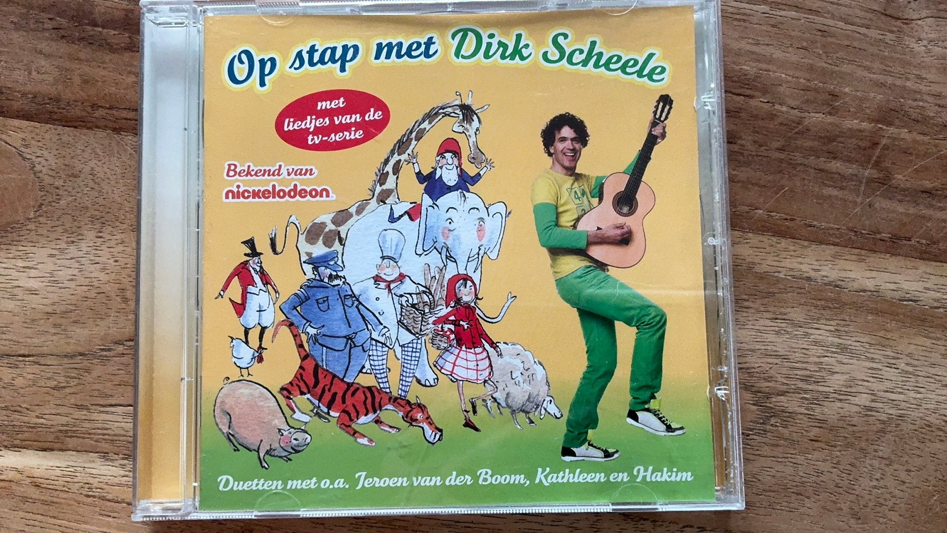 Cd Dirk Scheele;Op stap met Dirk Scheele, Ophalen, Zo goed als nieuw