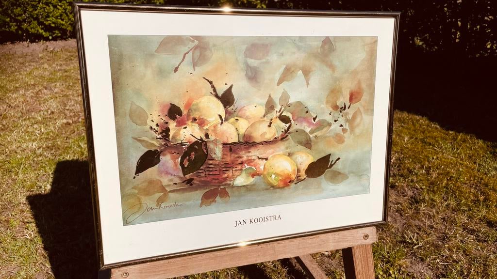 Prachtig schilderij van Jan Kooistra, handgesigneerd., Antiek en Kunst, Ophalen of Verzenden