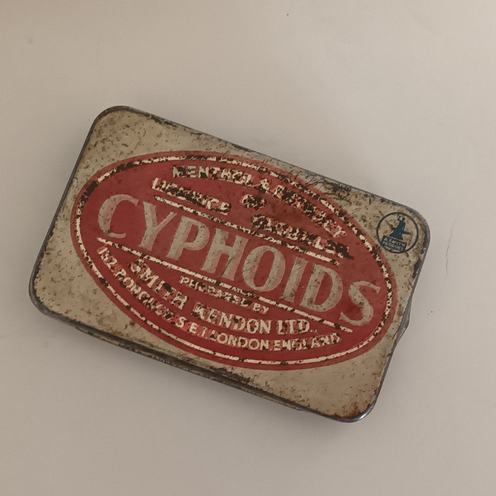 Antieke Cyphoids medicijndoos - Smith Kendon Ltd., Ophalen of Verzenden