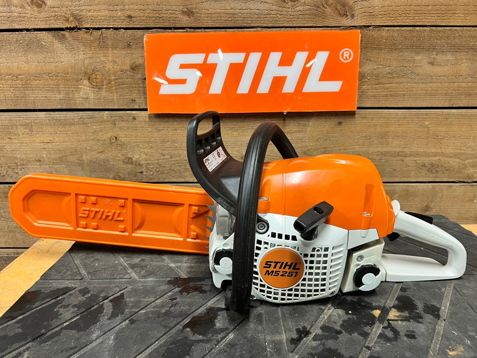Stuhl MS251 kettingzaag  video op mijn Instagram, Gebruikt, Kettingzaag, Stihl, Ophalen of Verzenden