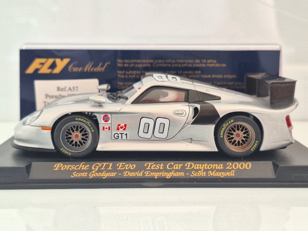 Fly Slotcar Porsche 911 GT1 Test Car Daytona 2000 A57, Overige merken, Racebaan, Fly, Nieuw