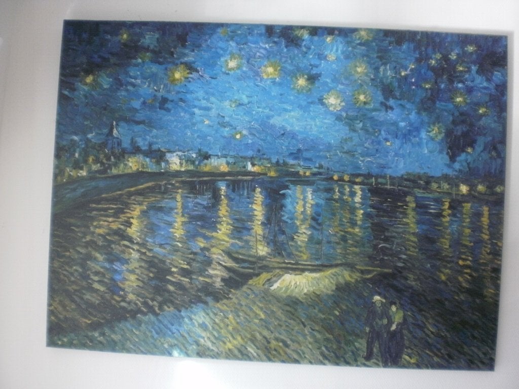 olieverf sterrennacht van gogh schilderij, Ophalen of Verzenden