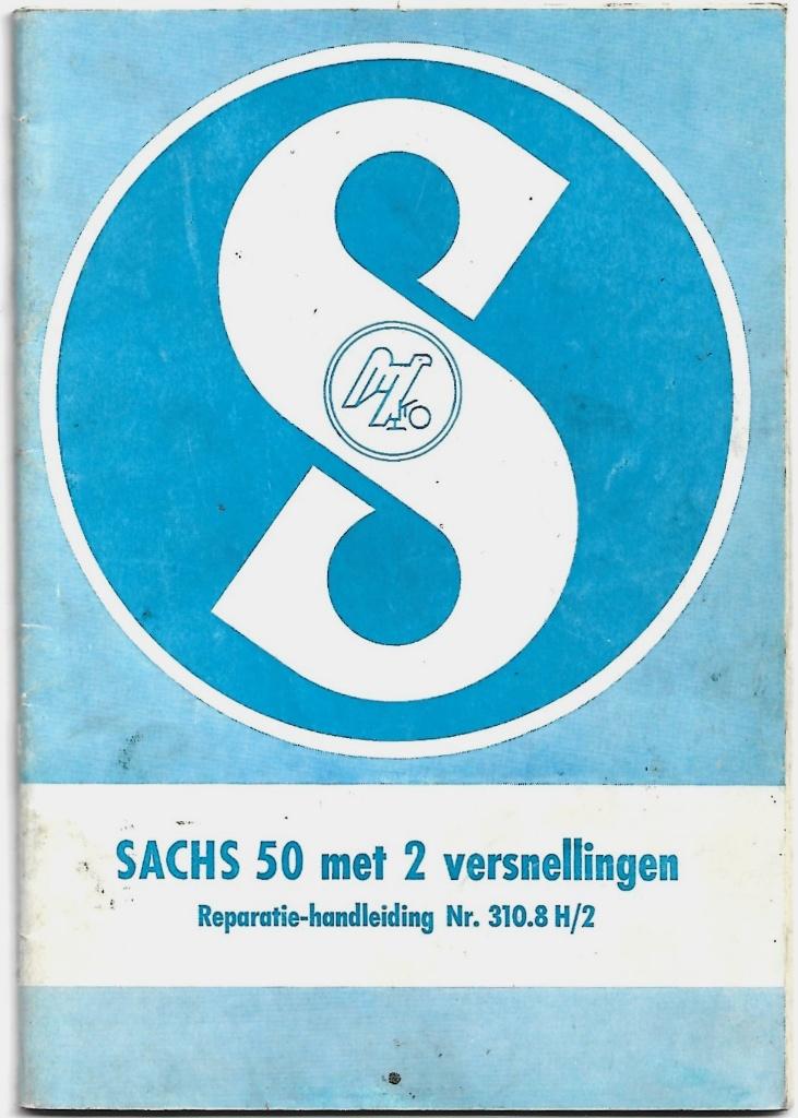 Sachs 50 met 2 versnellingen Reparatie handleiding (7023z), Ophalen of Verzenden, Zo goed als nieuw