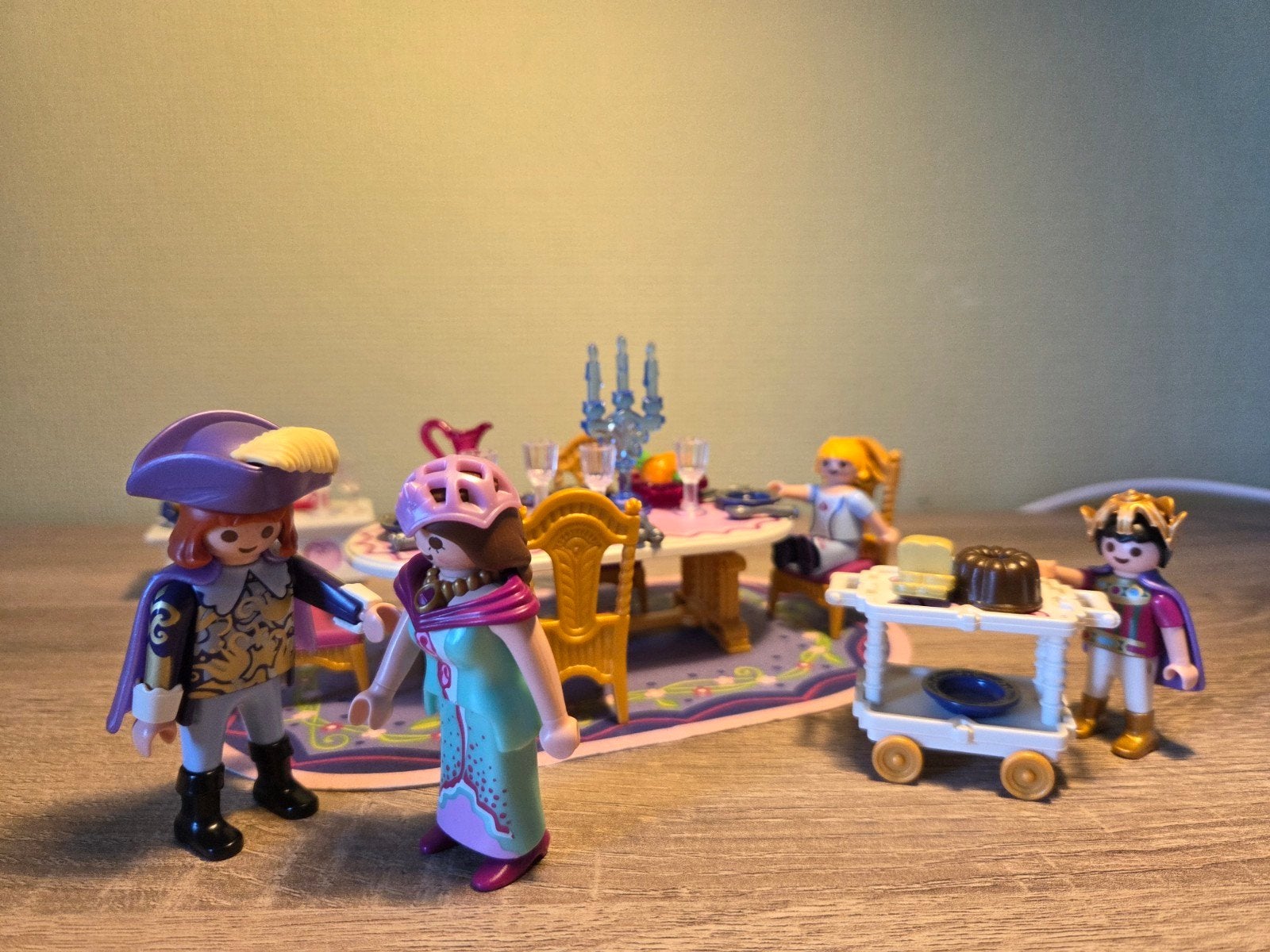 Koninklijk feestmaal Playmobil 5145, Gebruikt, Complete set, Overige typen, Ophalen of Verzenden
