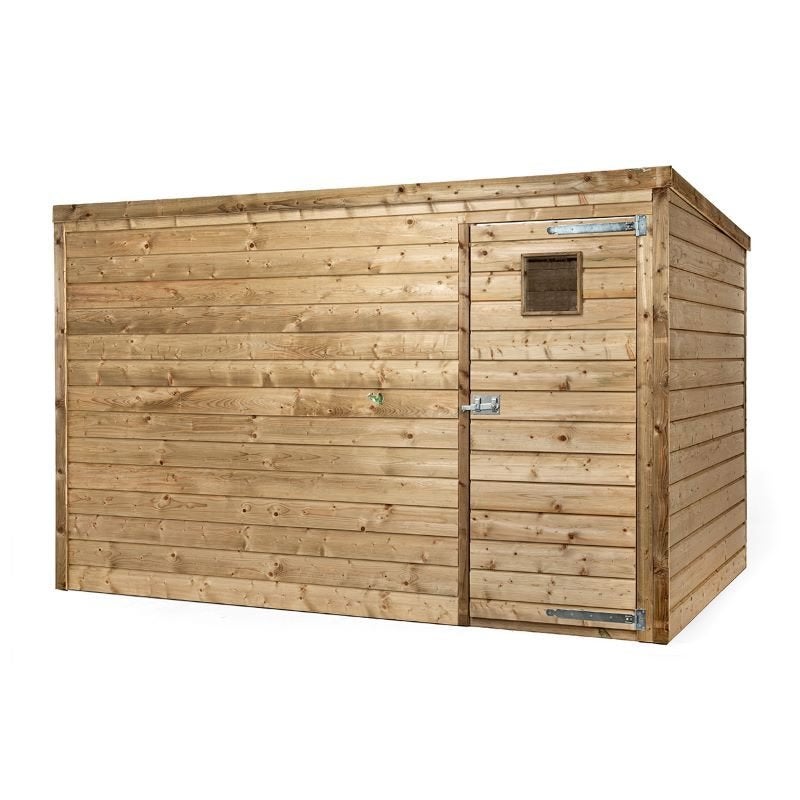 Houten kippenhok of schuur 3,2 m | Volente Lucas XL | raam, Stalling