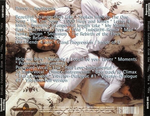 Prince - APOTHEOSIS (2CD), Bonusmateriaal, Nieuw in verpakking, Album, Verzenden