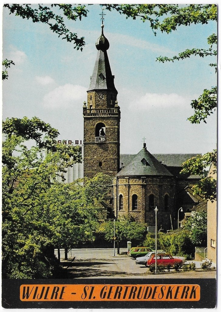 Wijlre St Gertrudeskerk Ongelopen Ansichtkaart ( B5156 ), Ophalen of Verzenden, 1980 tot heden