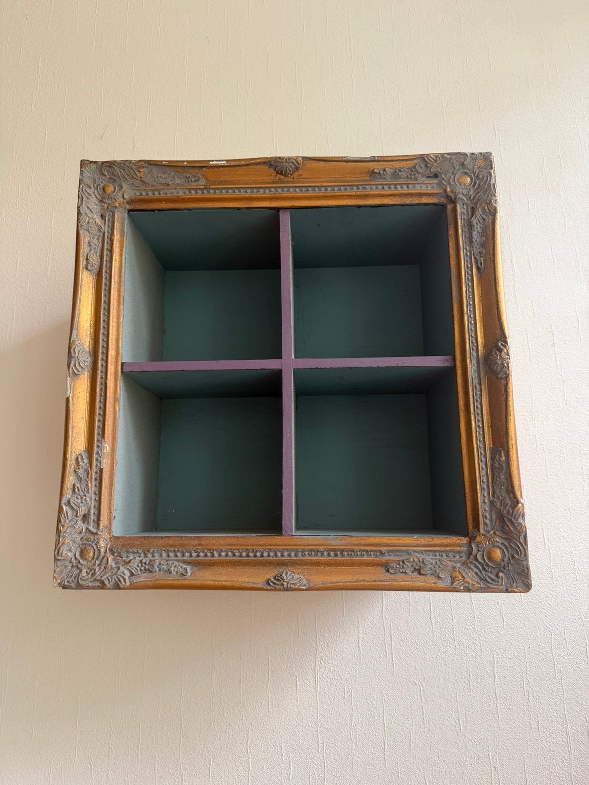 Leuk hang vitrine wand kastje, Zo goed als nieuw, Minder dan 100 cm, 25 tot 50 cm, 50 tot 100 cm