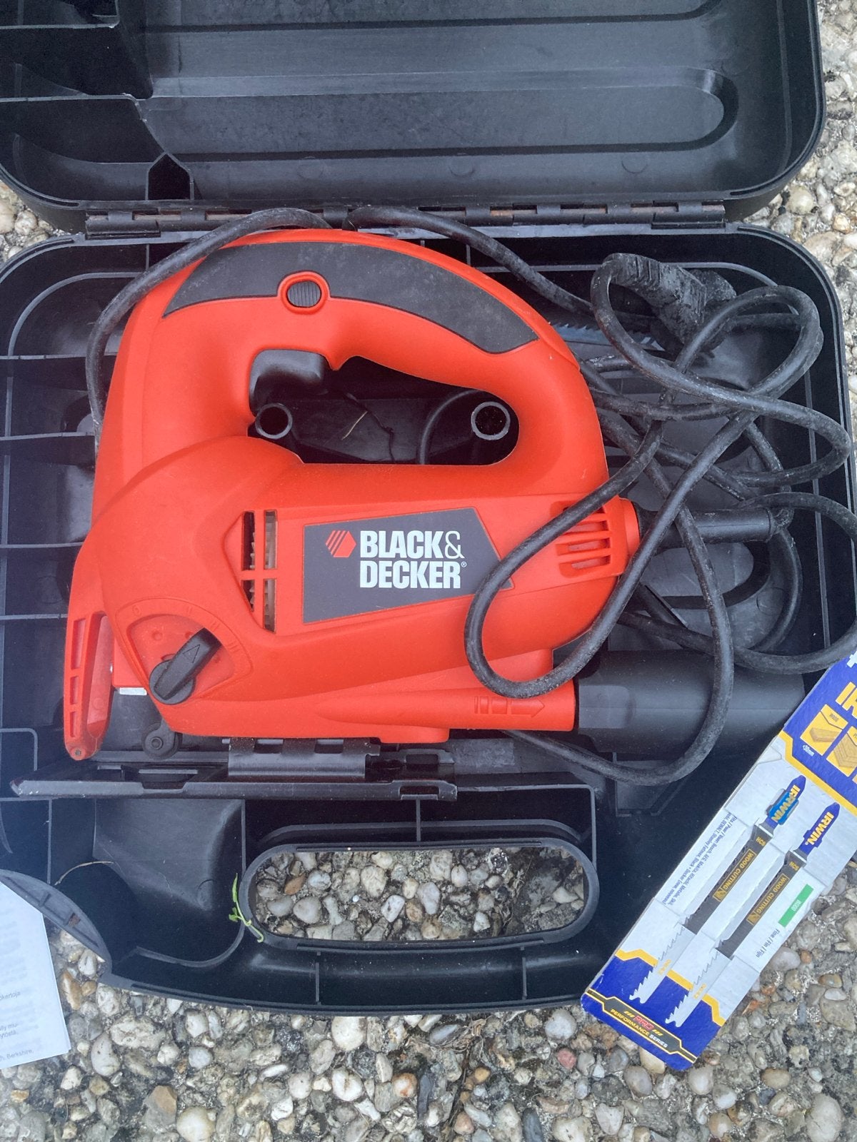 Black & Decker Decoupeerzaag KS700PE met zaagjes, Ophalen, Gebruikt, Decoupeerzaag, 600 tot 1200 watt