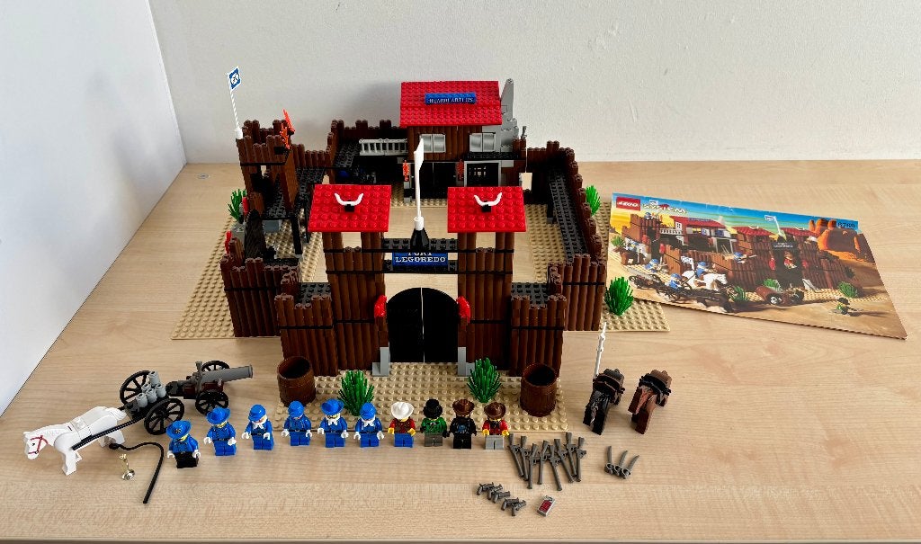 LEGO 6769 Fort Legoredo – Western set (1996), Gebruikt, Overige thema's, Lego, Ophalen of Verzenden