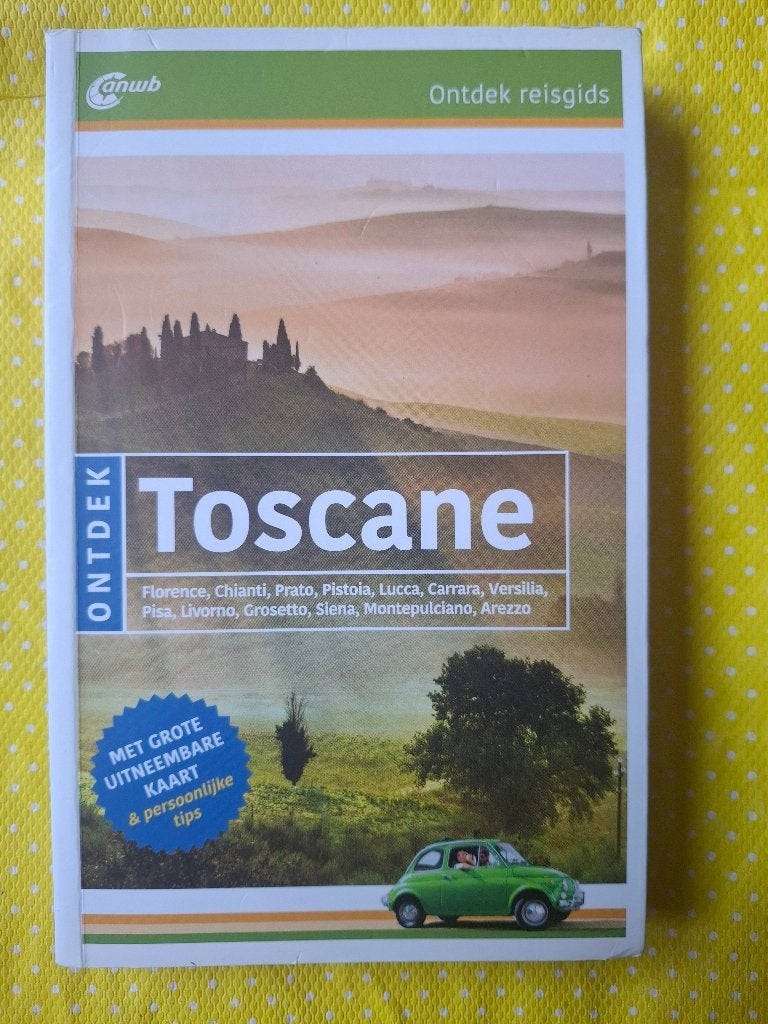 ANWB Ontdek Reisgids Toscane met uitneembare kaart, Boeken, Europa, Ophalen of Verzenden, Reisgids of -boek, ANWB