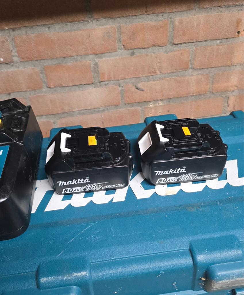 Makita accu 18v 6.0Ah, Ophalen of Verzenden, Zo goed als nieuw