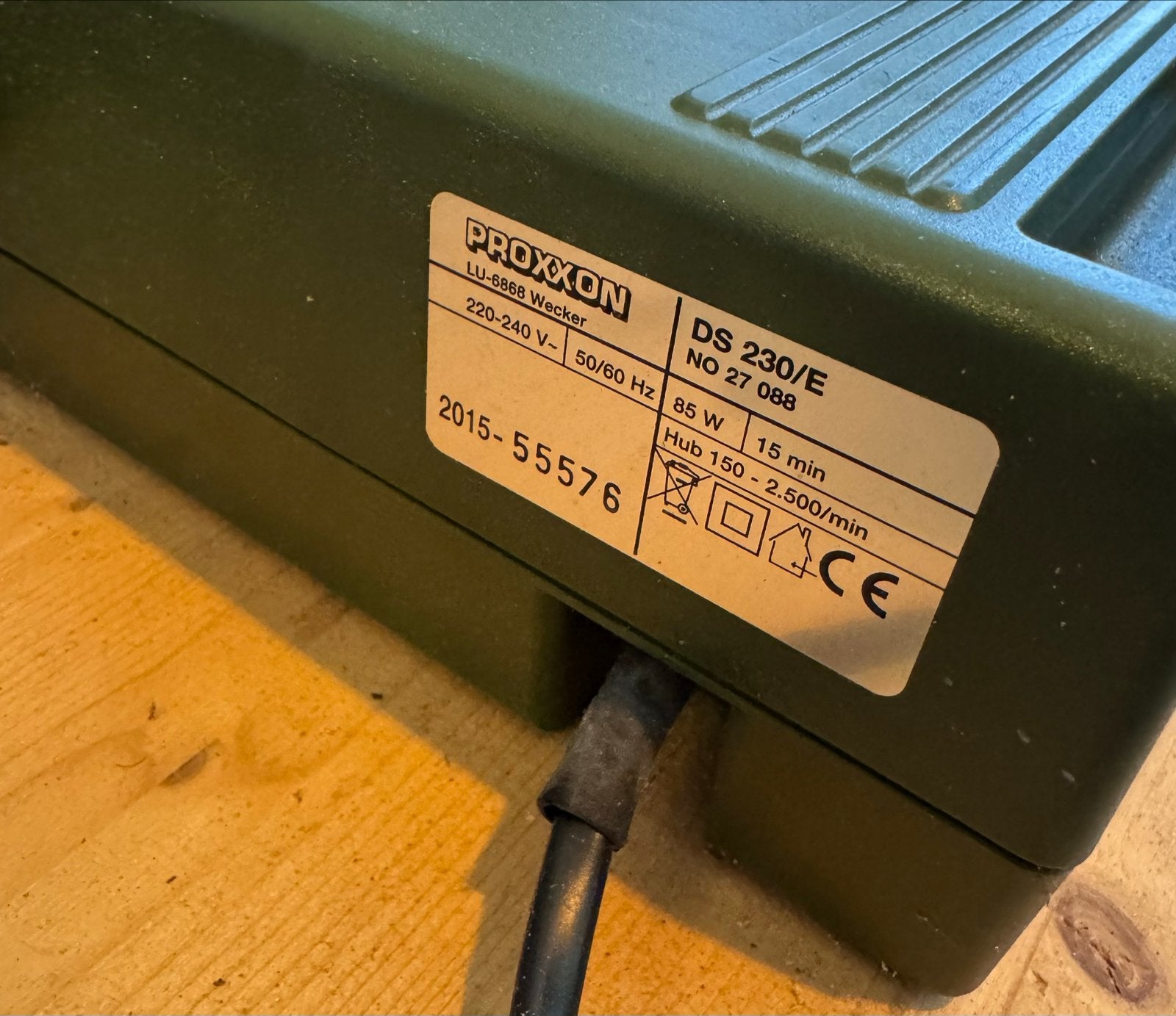 Proxxon DS 230/E Figuurzaag - izgs, Ophalen, Gebruikt, ., .