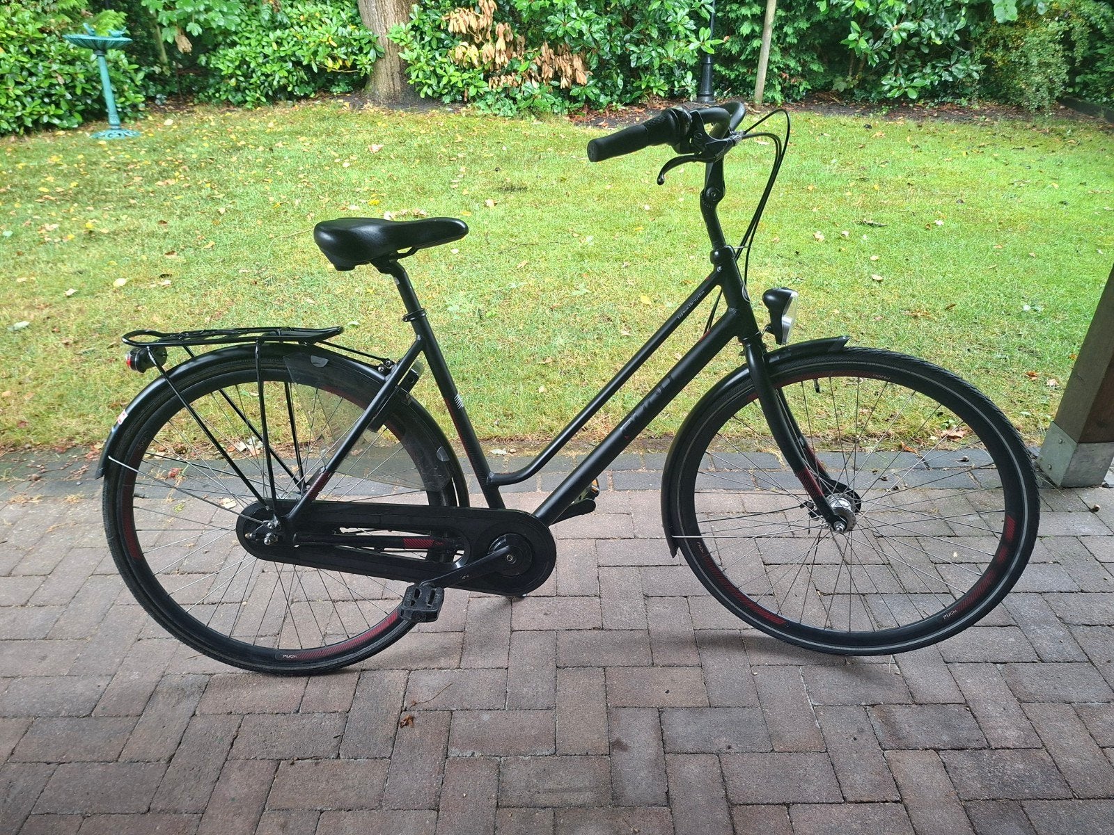 puch dames studentenfiets maat 52, Fietsen en Brommers, Gebruikt, Versnellingen, 50 tot 53 cm, Trommelrem