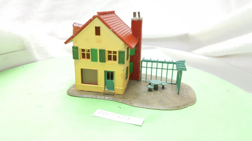 Pola H0 521 Winkel met woonhuis en prieel 1970, Overige merken, Gebruikt, Gelijkstroom of Wisselstroom, Brug, Tunnel of Gebouw