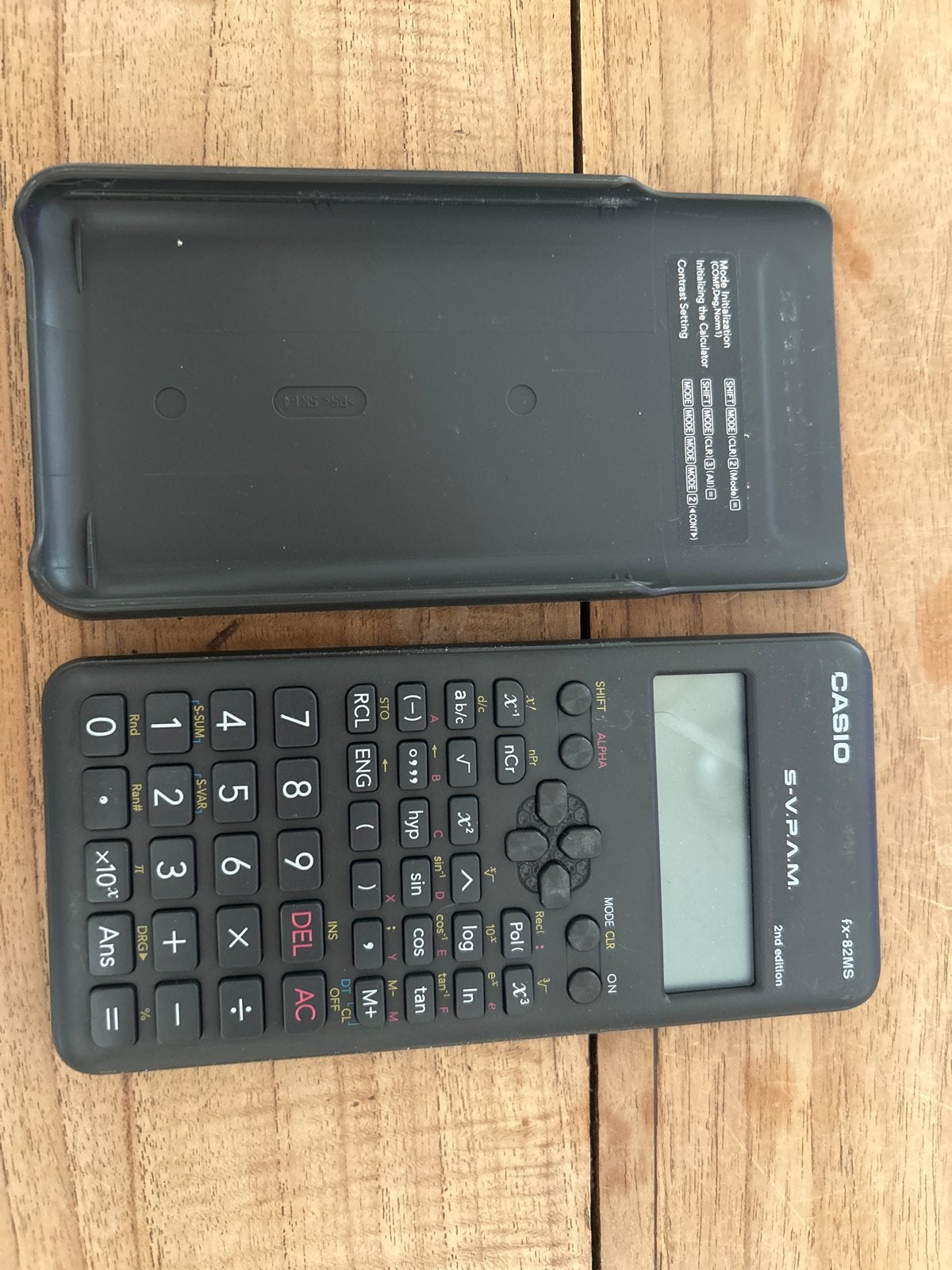 Casio fx-82MS 2nd edition rekenmachine calculator, Ophalen of Verzenden, Zo goed als nieuw