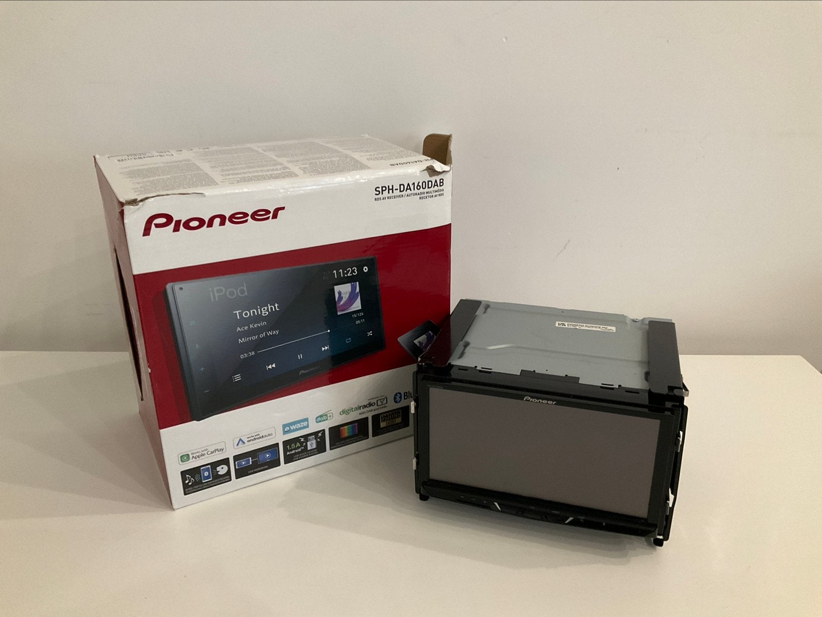 Pioneer SPH-DA160DAB Autoradio - Zo goed als nieuw, Ophalen of Verzenden, Zo goed als nieuw