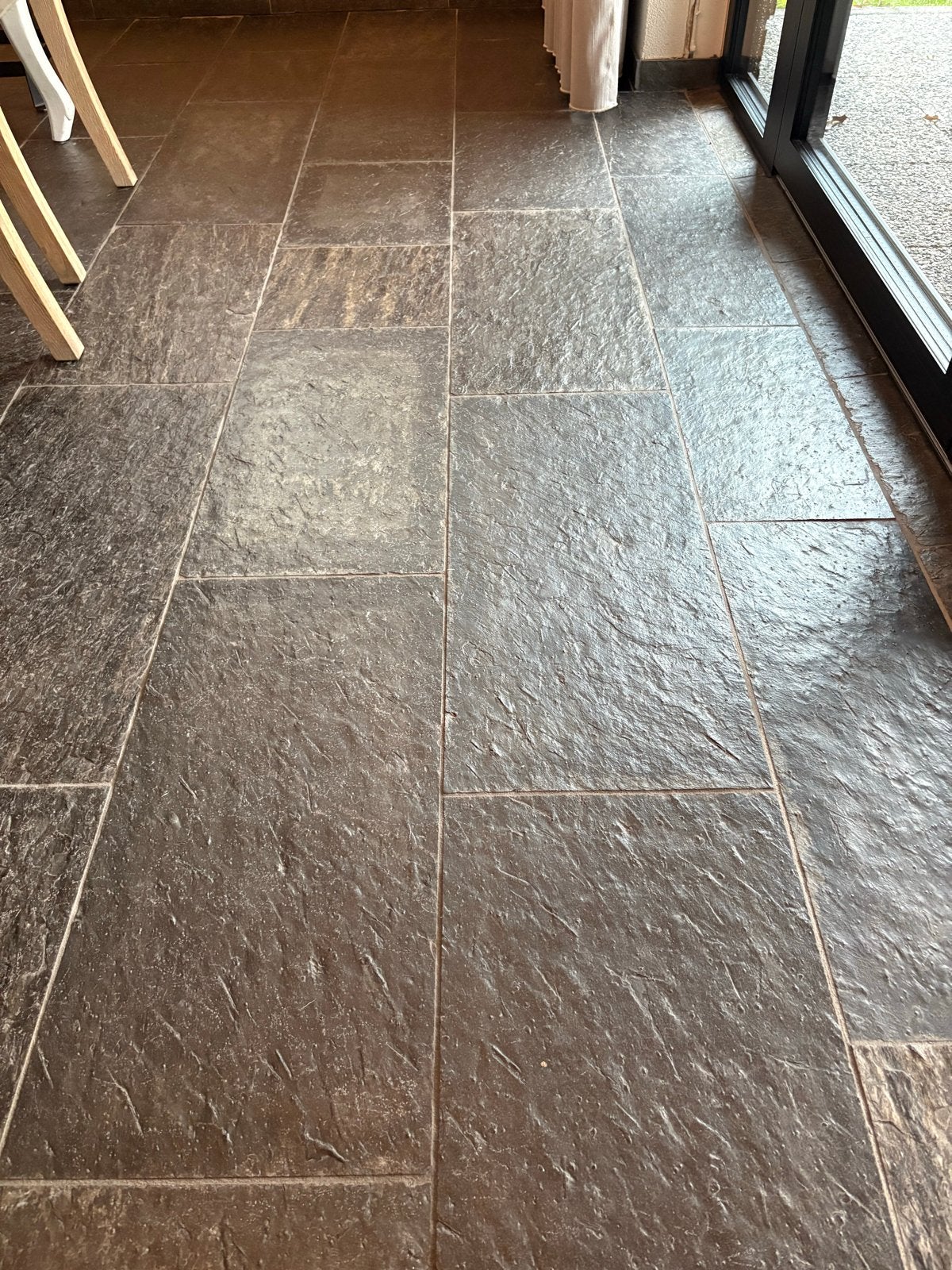 Noorse leisteen vloertegels, Doe-het-zelf en Verbouw, Gebruikt, Ophalen of Verzenden, 10 m² of meer, 20 tot 40 cm