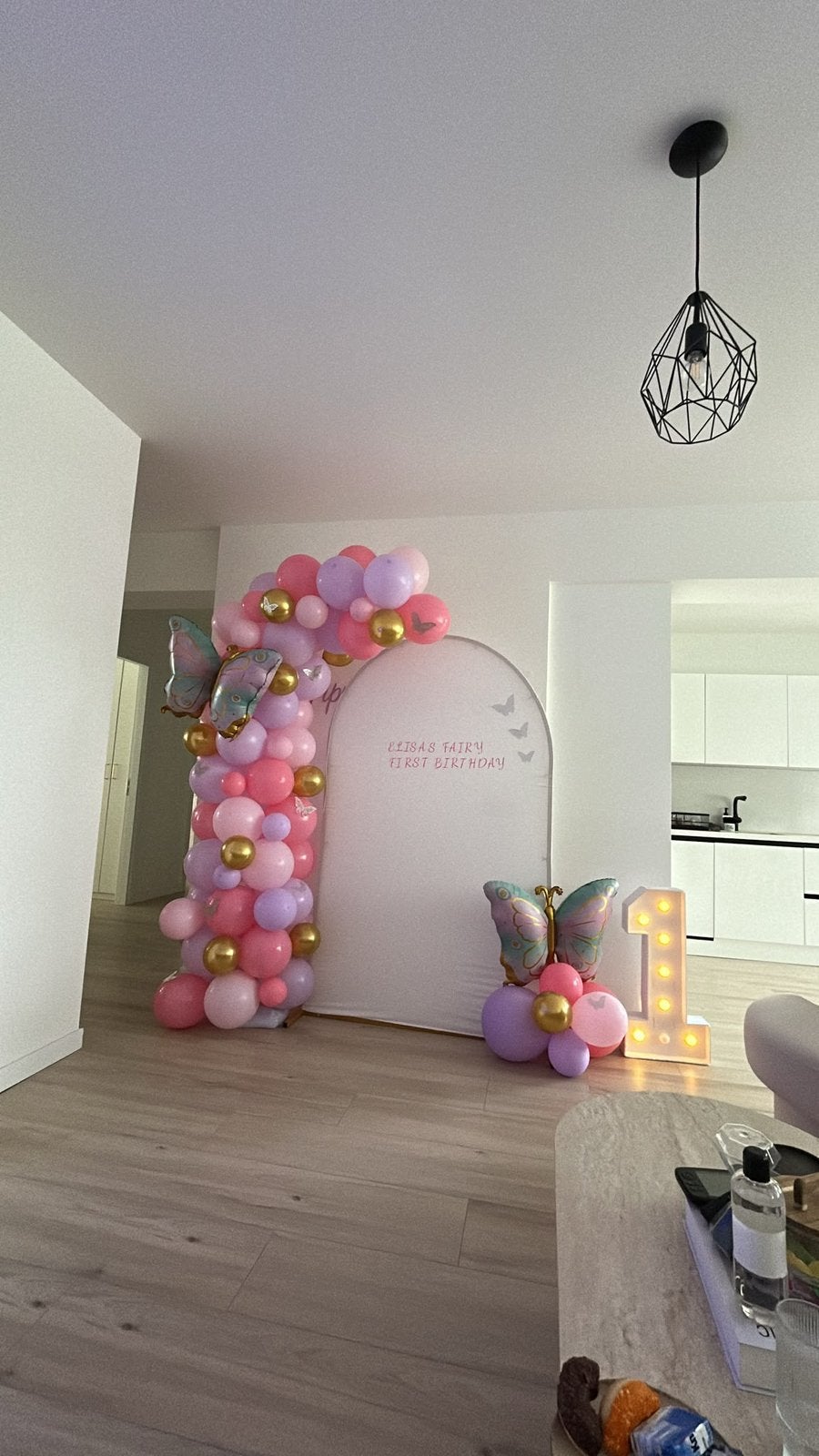 Ballonnenboog, backdrop & ledlight verhuur, Ophalen, Zo goed als nieuw, Abraham of Sarah