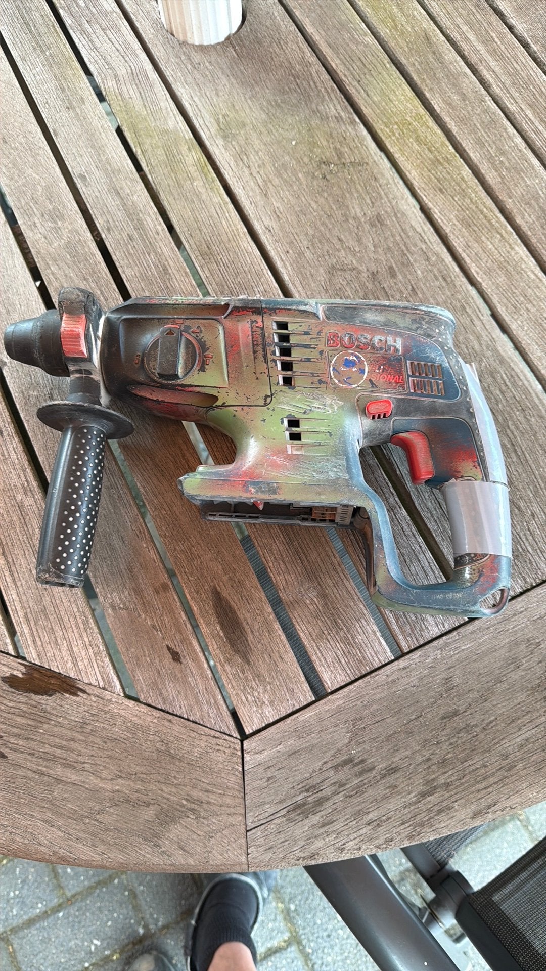 Bosch GBH 36 V-LI Professional Boorhamer, Doe-het-zelf en Verbouw, Ophalen, Gebruikt, Boor- en/of Breekhamer, Klopboormechanisme