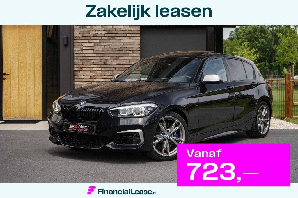 BMW 1 Serie M140i xDrive Special Edition Akrapovic, Gebruikt, Euro 6, Zwart, Bedrijf