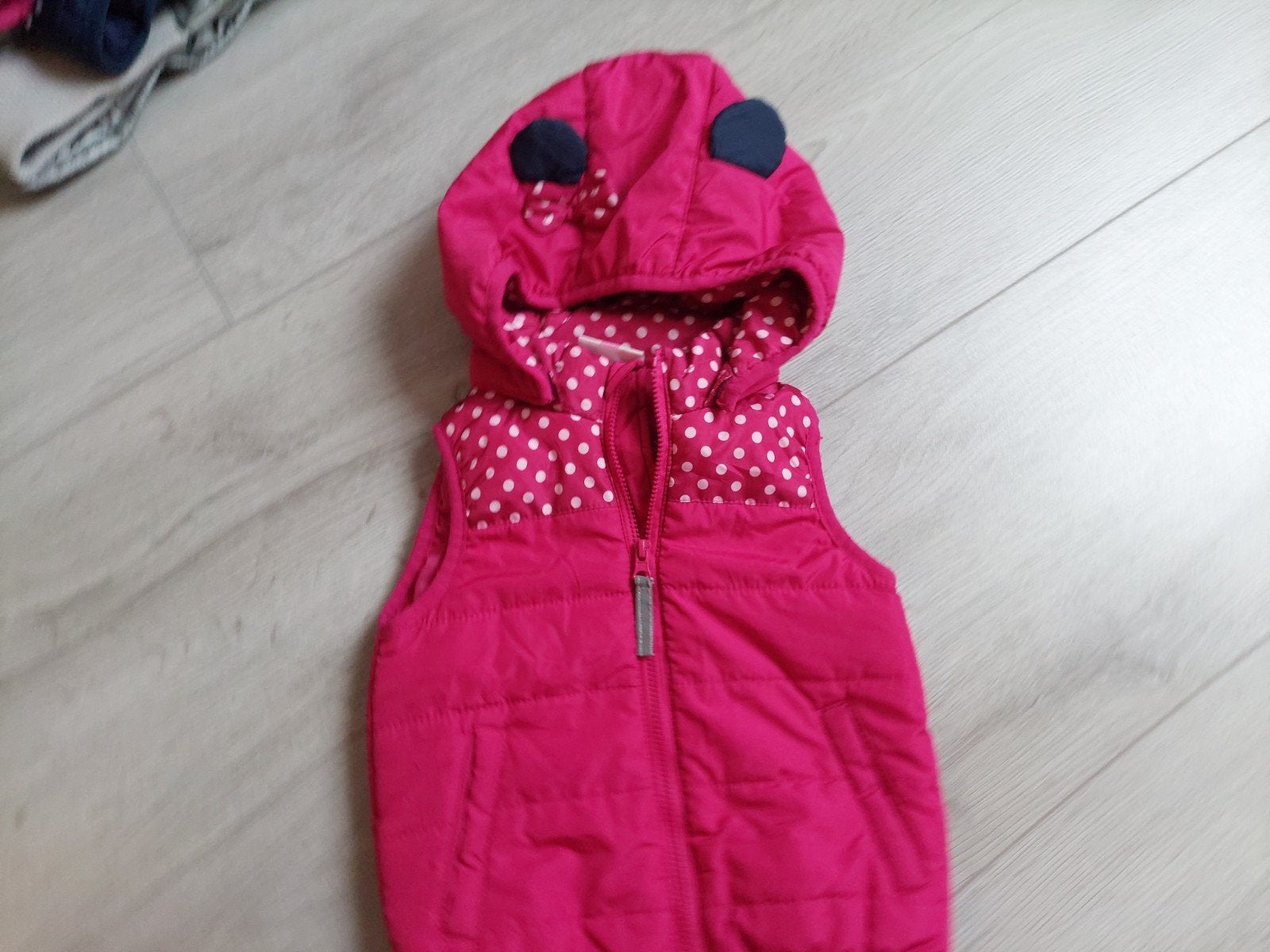 Bodywarmer maat 74 meisje jas jasje jack, Ophalen of Verzenden, Zo goed als nieuw, Meisje, Jasje