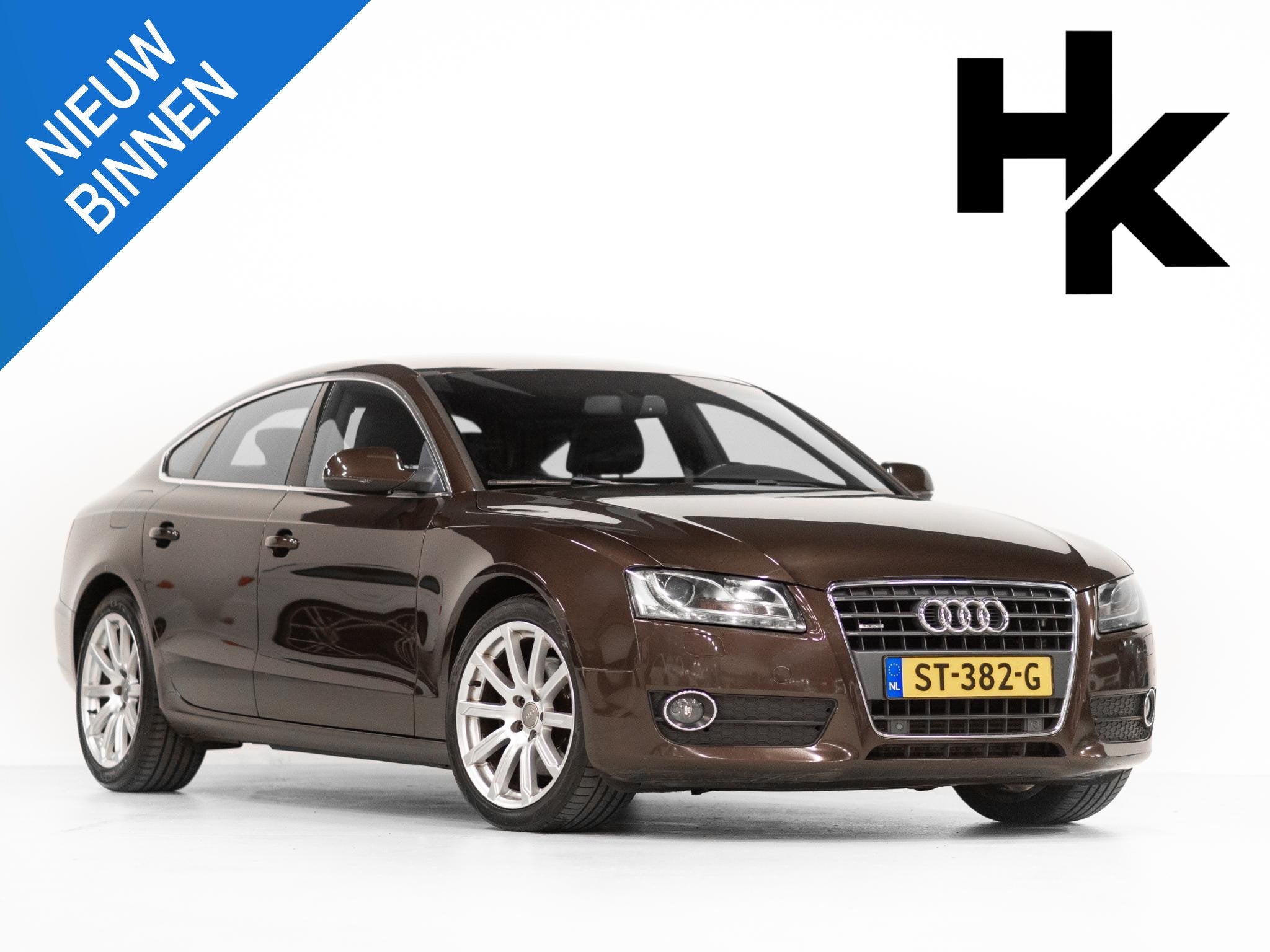Audi A5 Sportback 2.0 TFSI quattro Pro Line Stoelv Cruise Le, Auto's, Euro 5, Gebruikt, Zwart, 4 cilinders