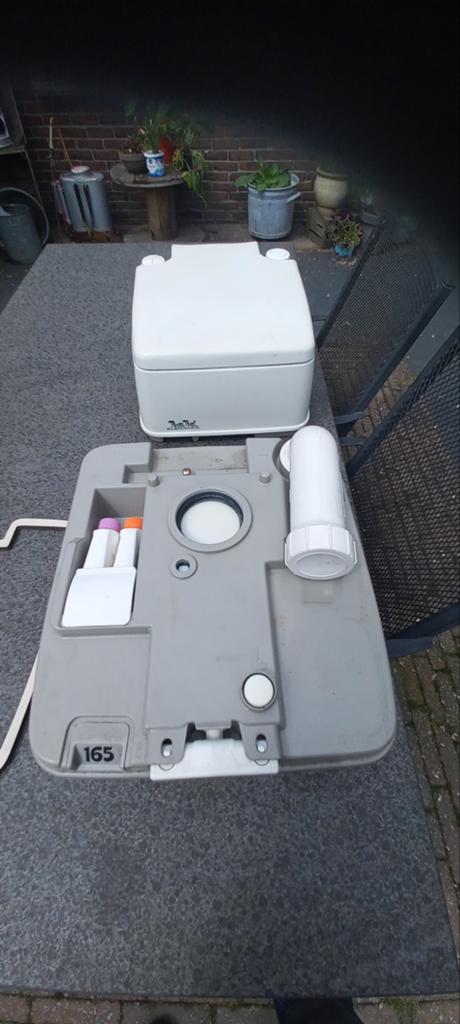 Thetford Porta Potti Elegance 165 Mobiel Toilet, Caravans en Kamperen, Ophalen of Verzenden, Gebruikt