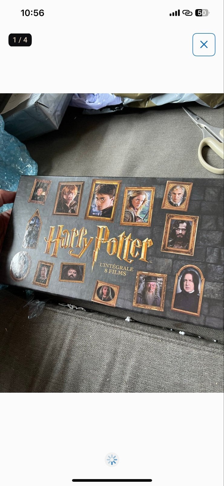Harry Potter L'Intégrale 8 Films DVD Boxset, Nederlands, Ophalen of Verzenden, Vanaf 6 jaar, Inclusief doosje
