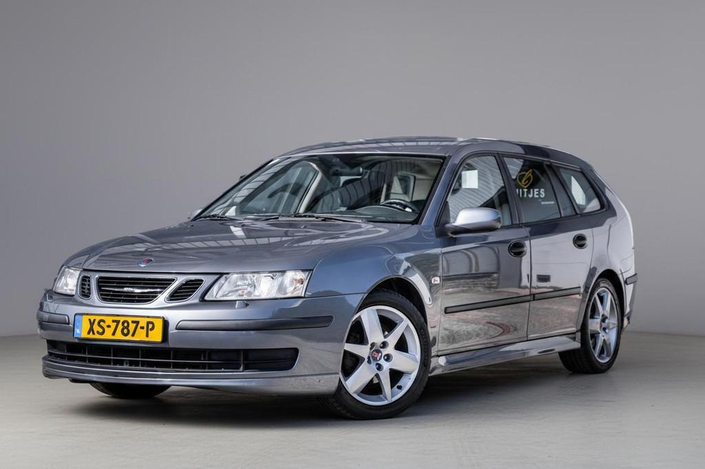 Saab 9-3 Sport Estate 1.8t AUT Intro Edition Leder|Climate|C, Auto's, Saab, 1998 cc, Stof, Gebruikt, 4 cilinders