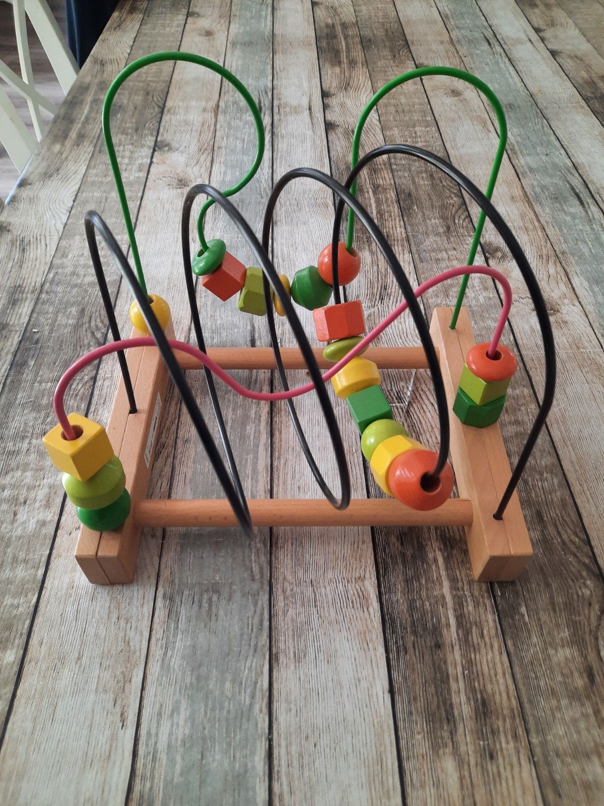 Te koop houten kralen boog., Ophalen of Verzenden, Zo goed als nieuw, Overige typen