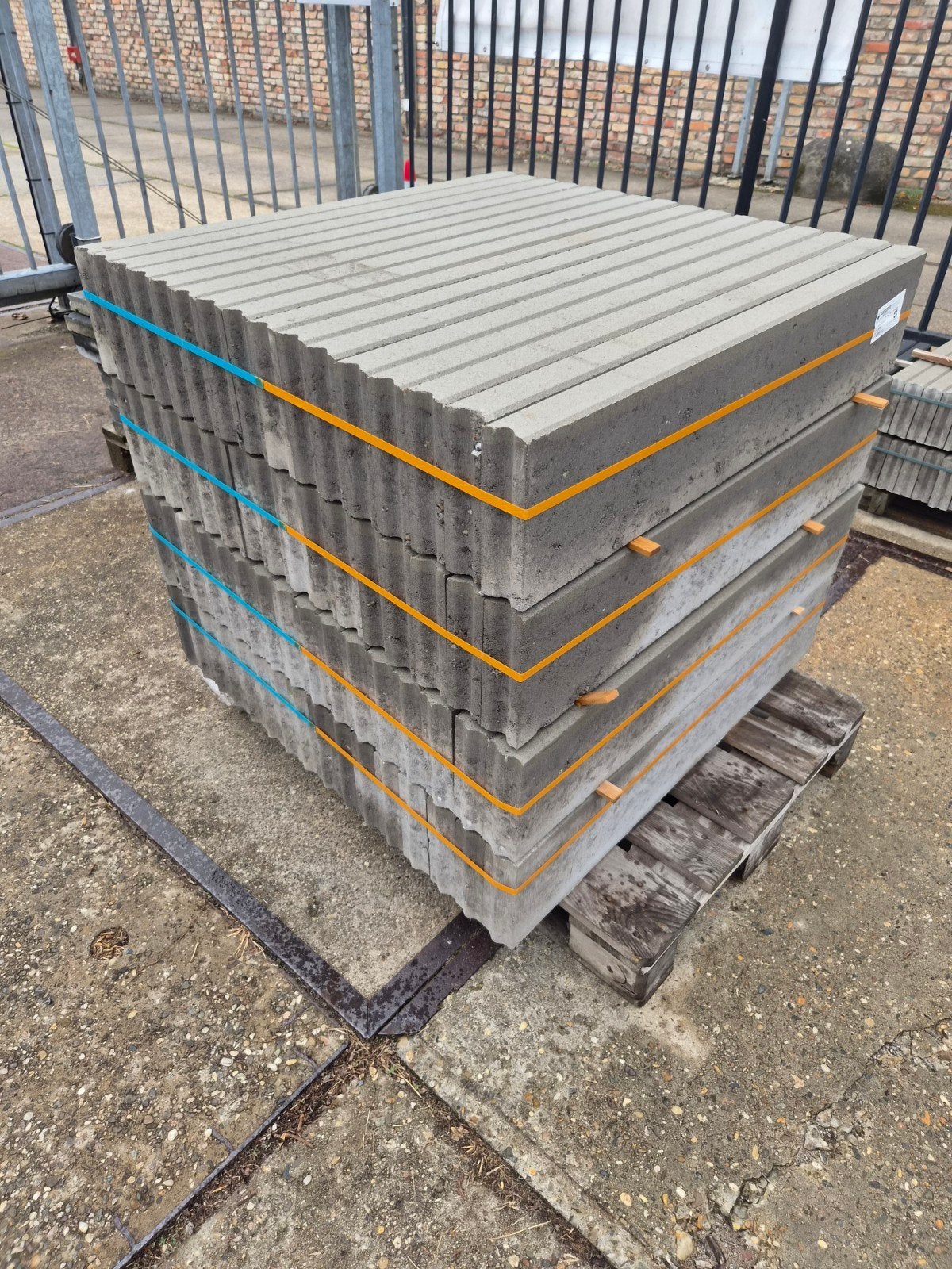 betonbanden 6x20x100 grijs, 100 tot 200 cm, Overige typen, Nieuw, Ophalen of Verzenden